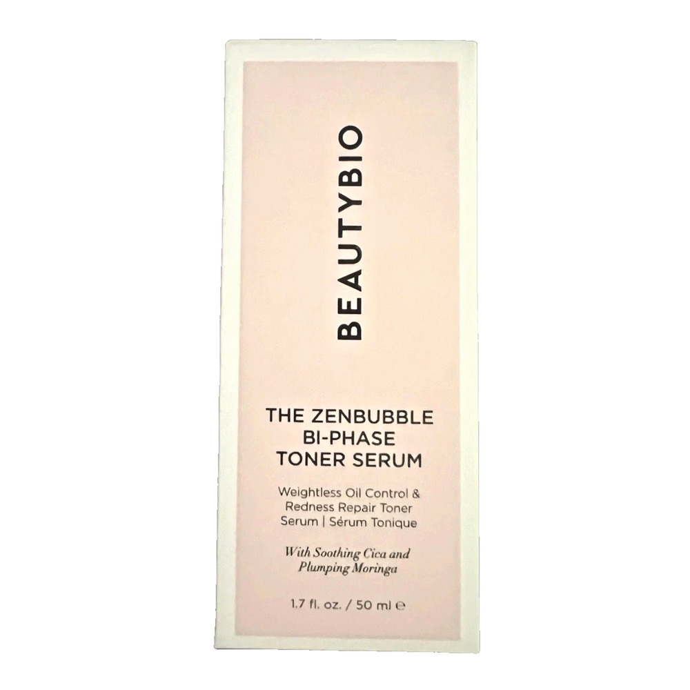 BeautyBio The ZenBubble Bi-Phase Toner Serum – 1.7 oz / 50 mL | New & Boxed